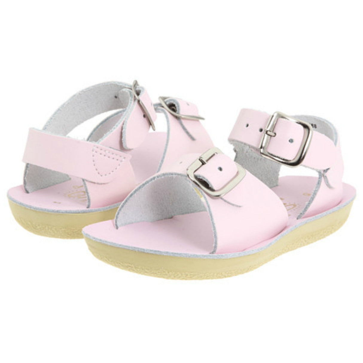 Shiny Pink Surfer Sandals