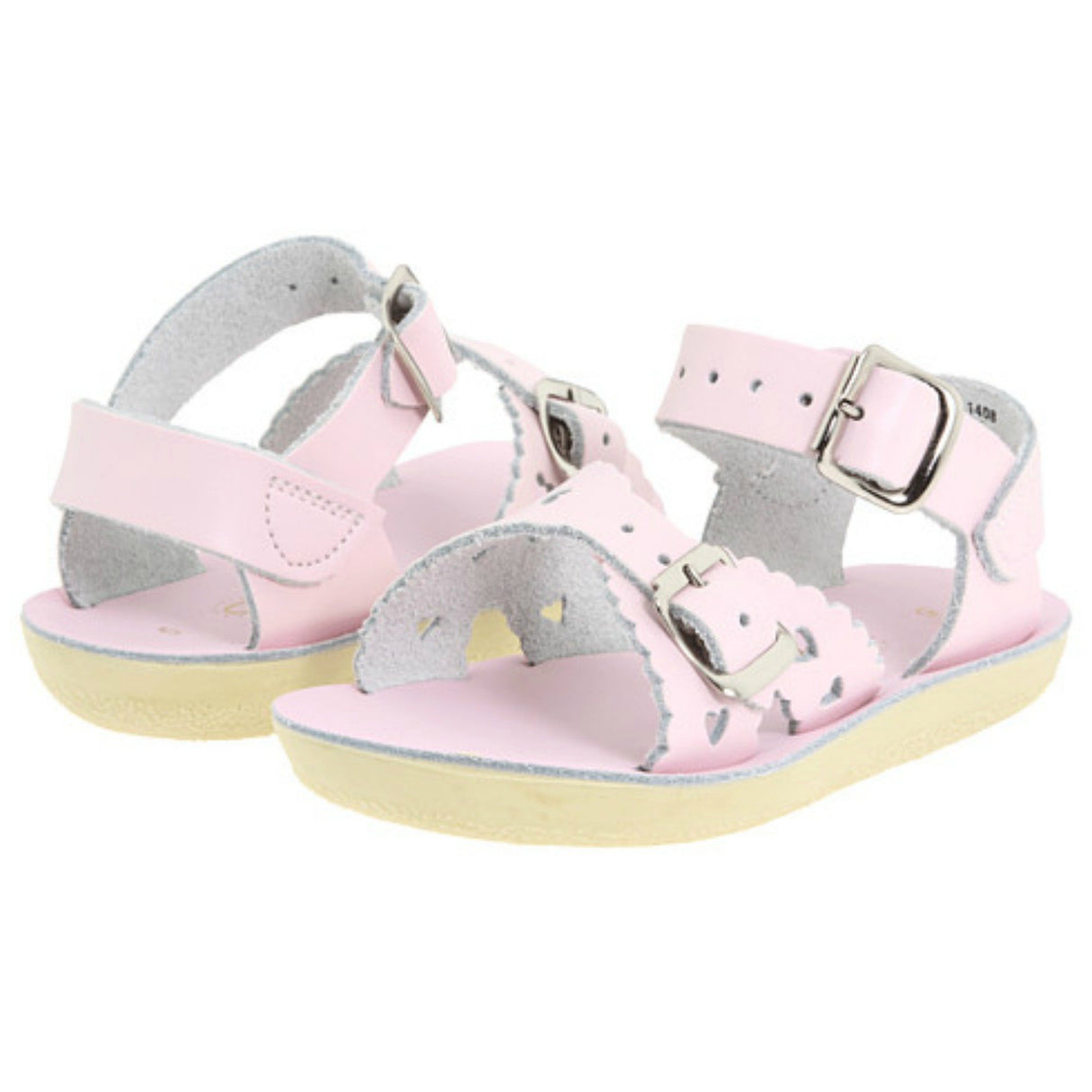 Shiny Pink Sweetheart Sandal