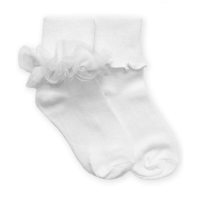 Ruffle & Ripple Edge Two Pair Pack Socks