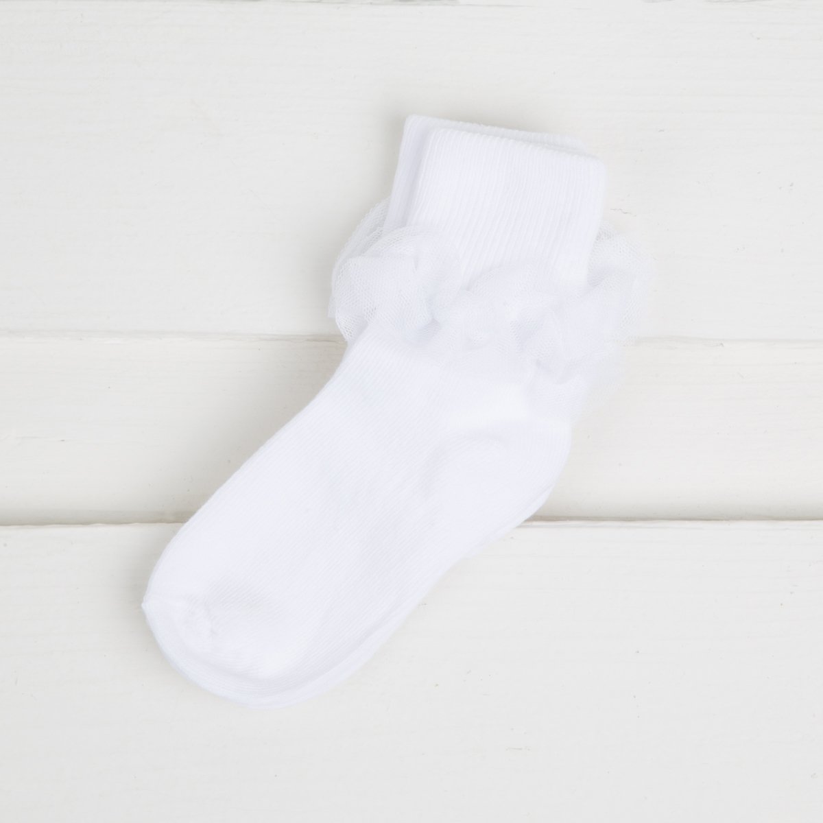Ruffle & Ripple Edge Socks (2-Pack)