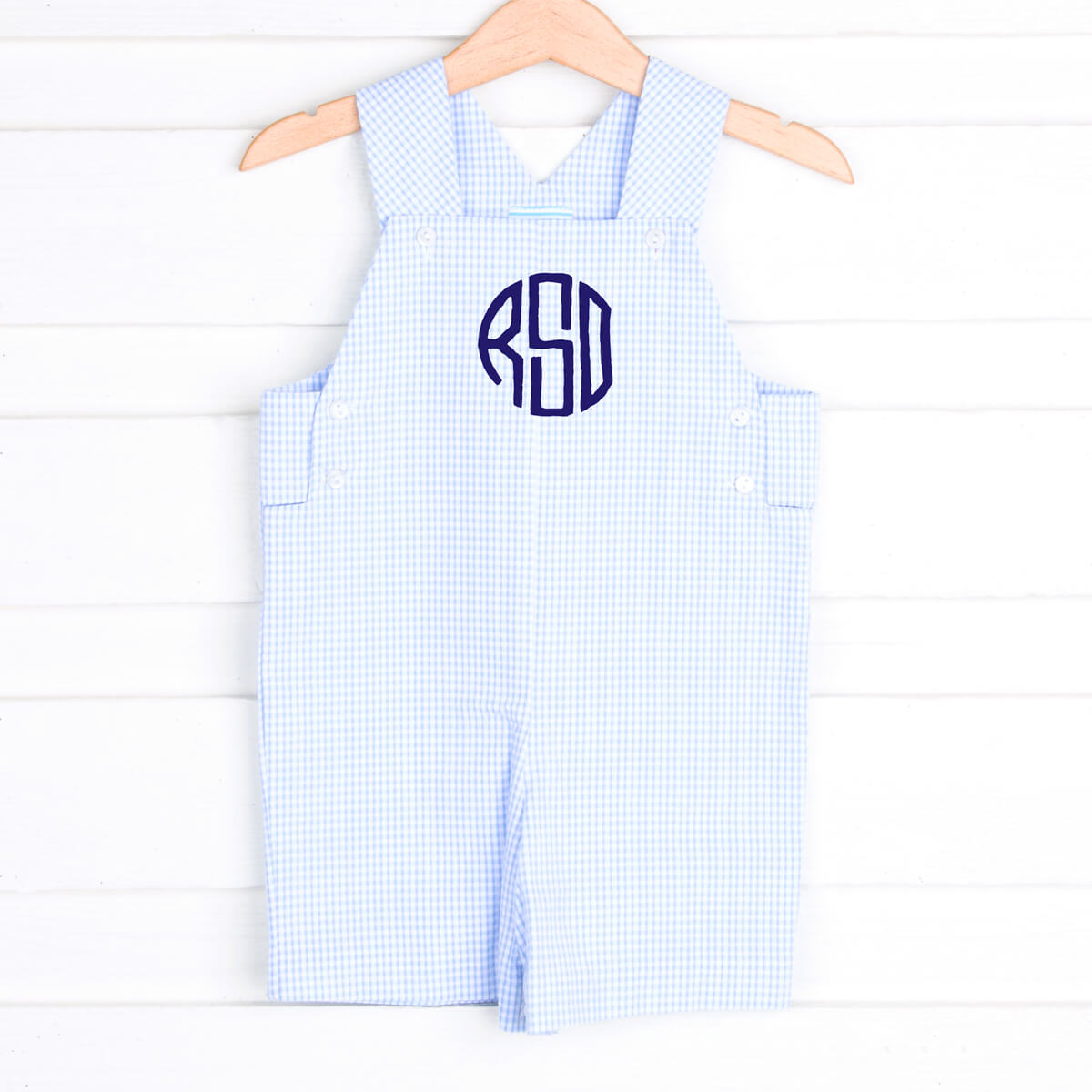 Light Blue Stripe Overall Jon Jon