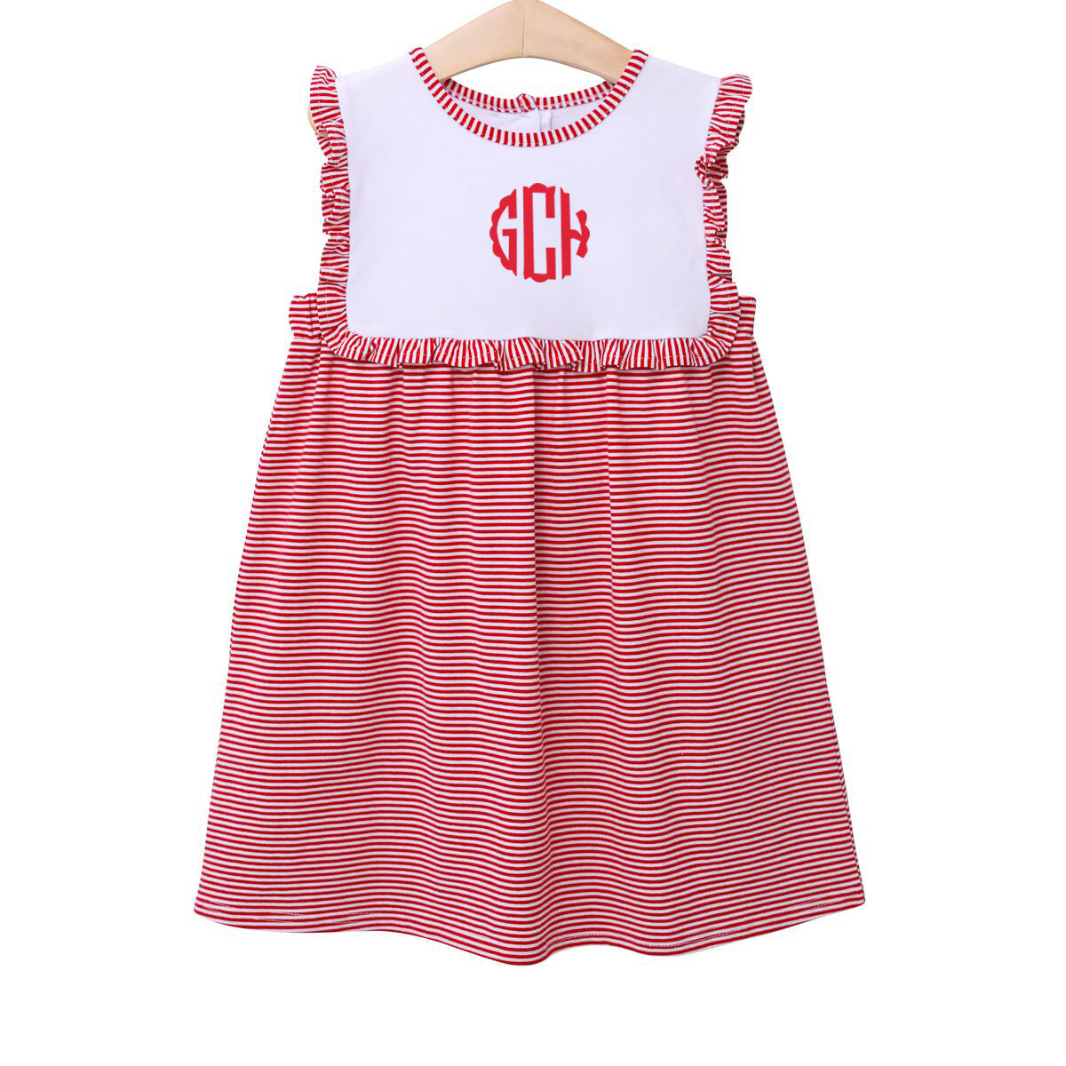 Alice Red Stripe Knit Dress – Classic Whimsy