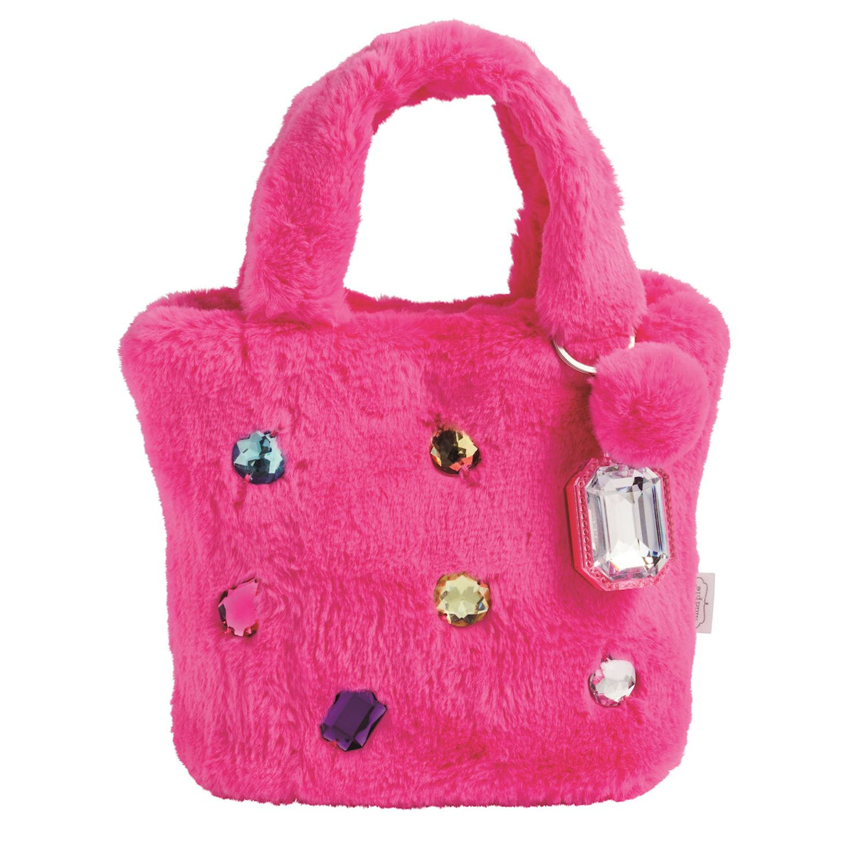 Glitzy Purse With Lip Gloss Keychain