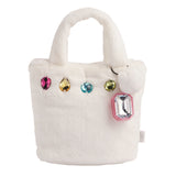 Glitzy Purse With Lip Gloss Keychain