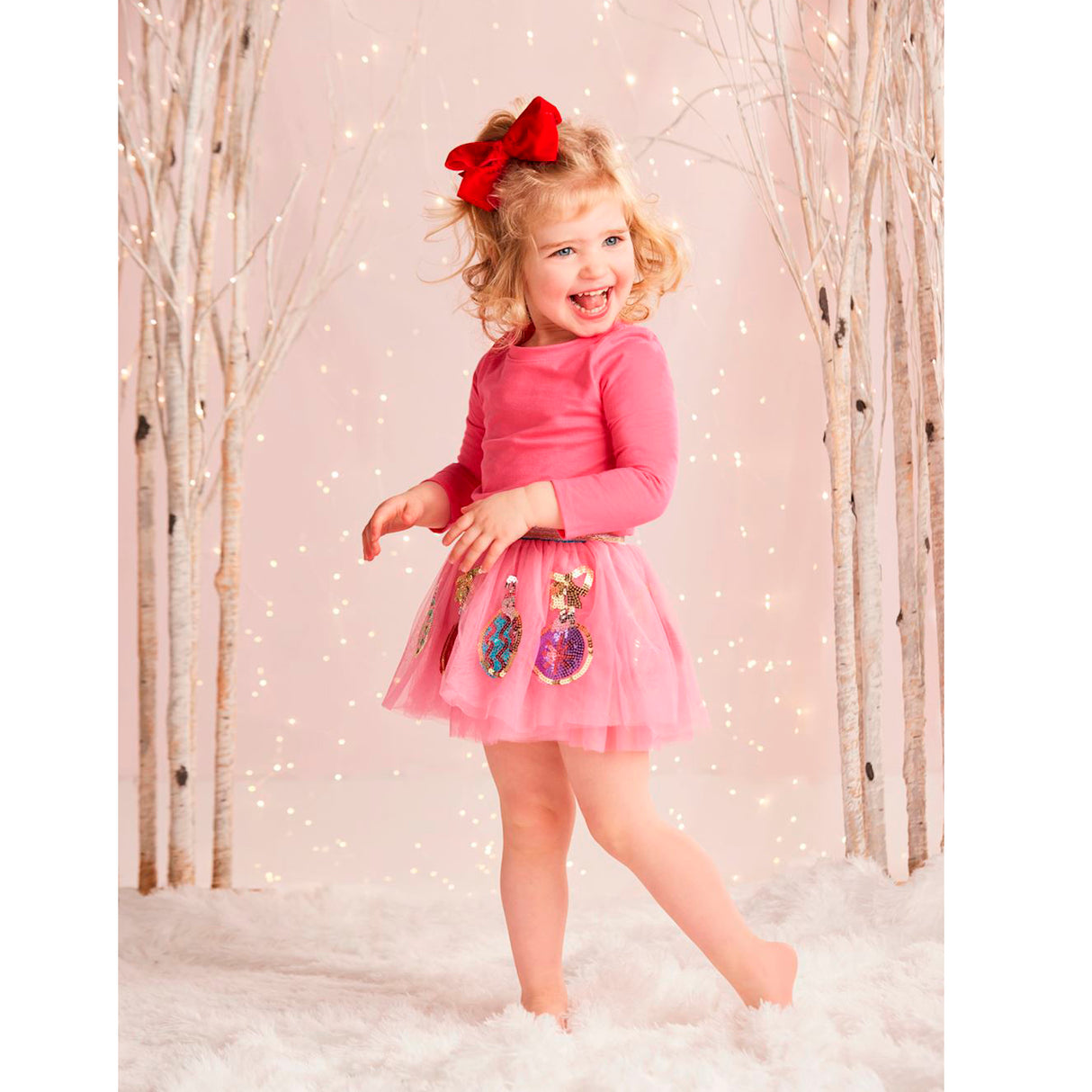 Christmas Sequin Tutu Skirt