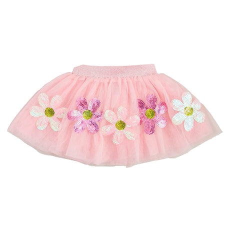 Floral Sequin Tutu Skirt