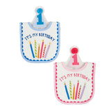 Birthday Cake Smashing Bib Set