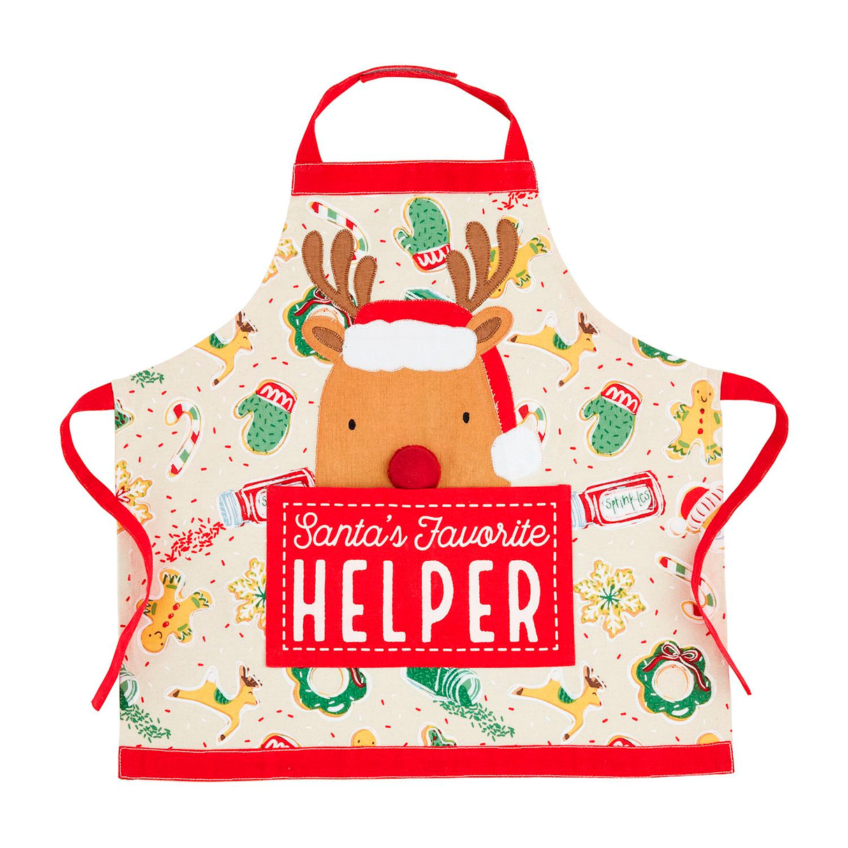 Kids Christmas Light-up Apron