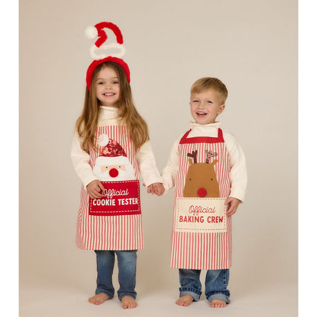 Light-Up Christmas Aprons