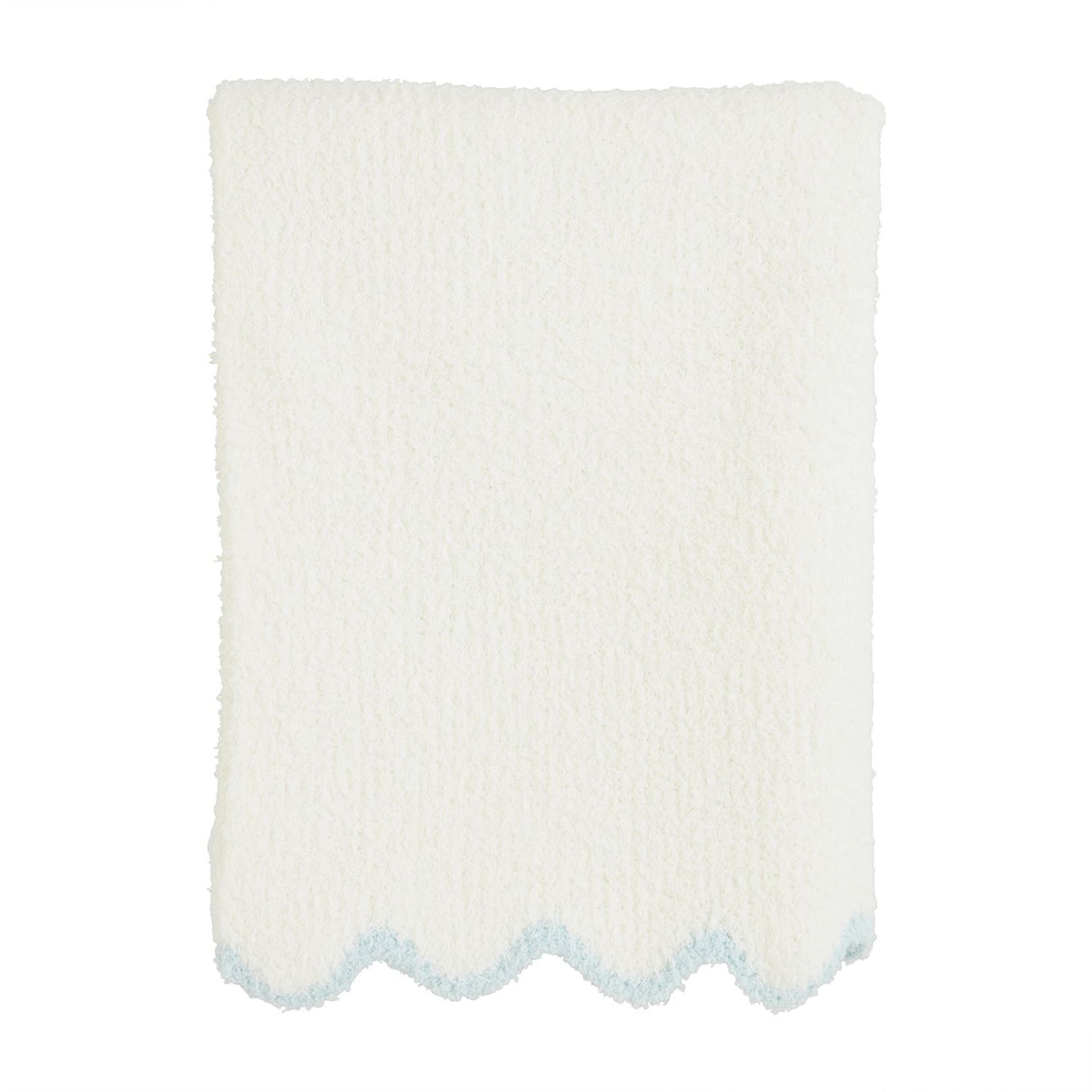 Scallop Chenille Blanket