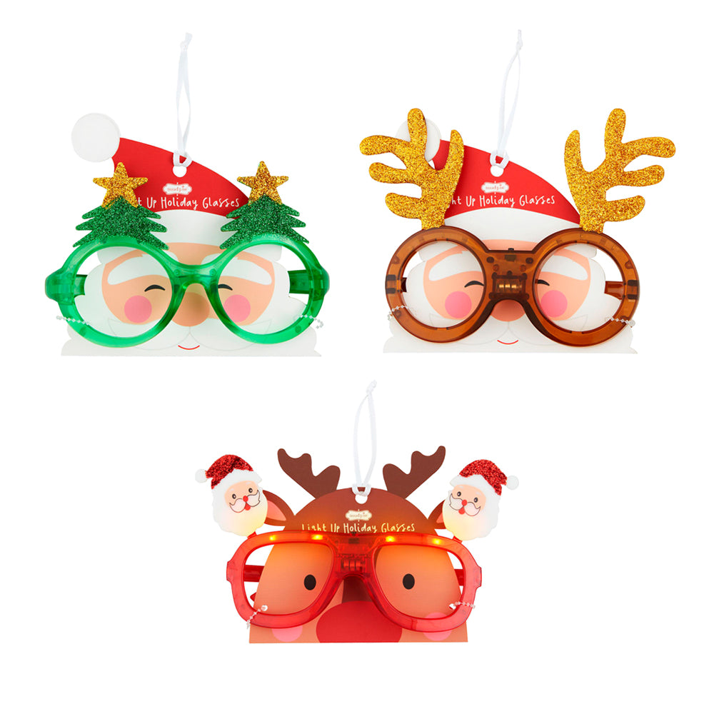 Christmas Light-up Glasses