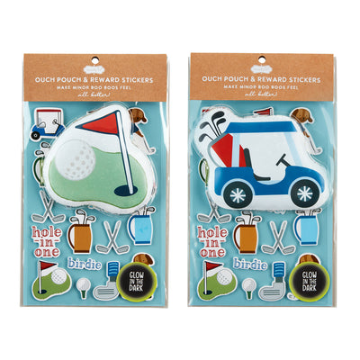 Golf Ouch Pouch & Sticker Sets
