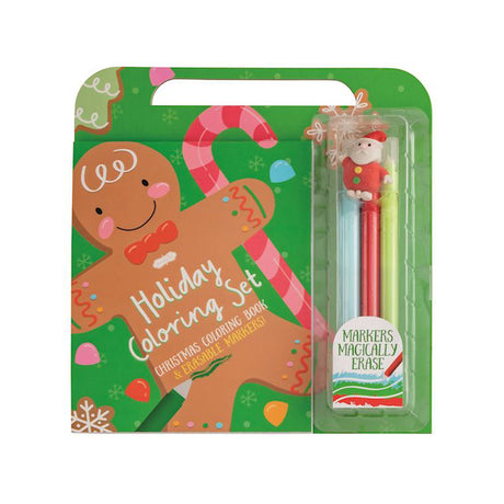 Christmas Coloring Book & Erasable Marker Set