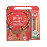 Christmas Coloring Book & Erasable Marker Set