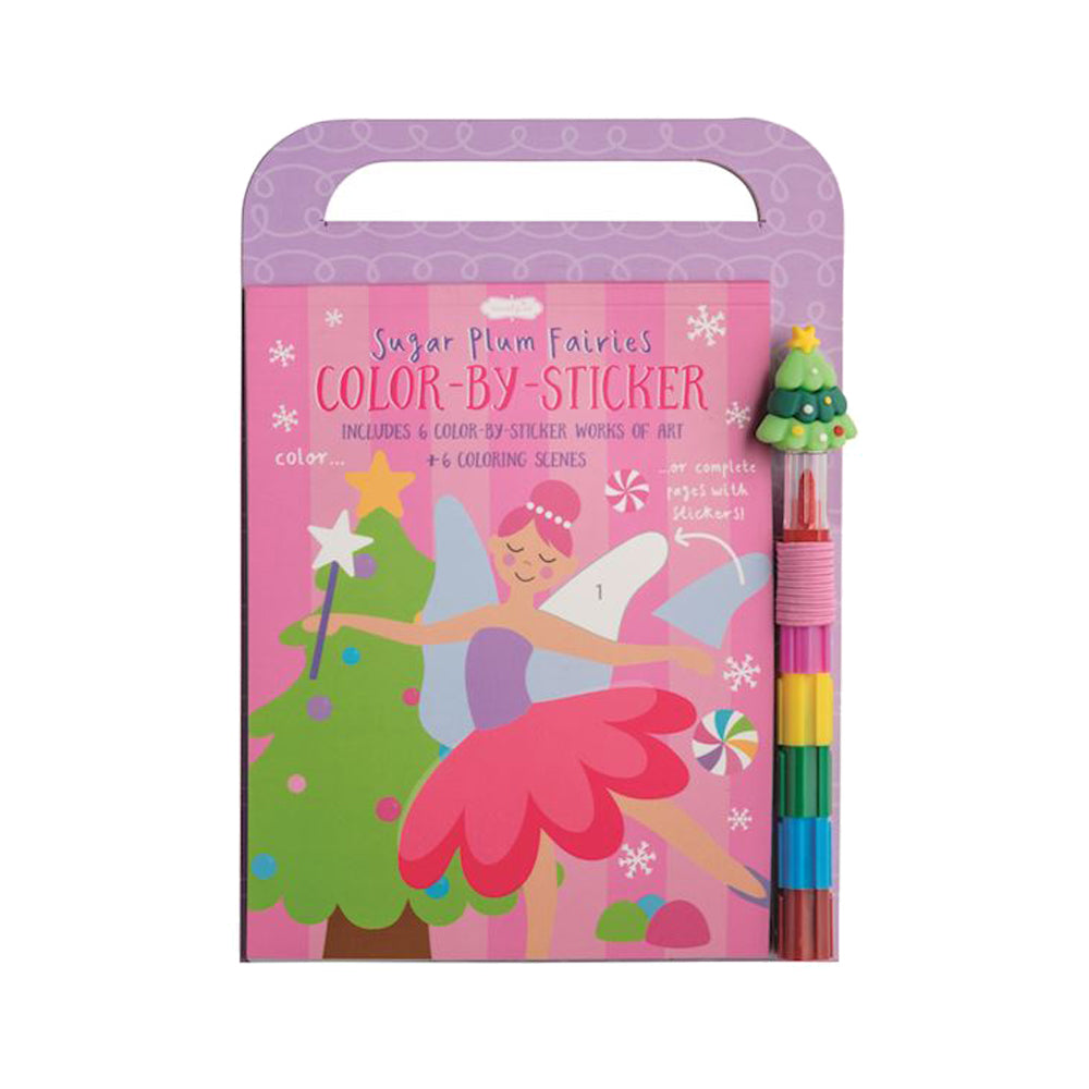 Christmas Color-By-Sticker Set