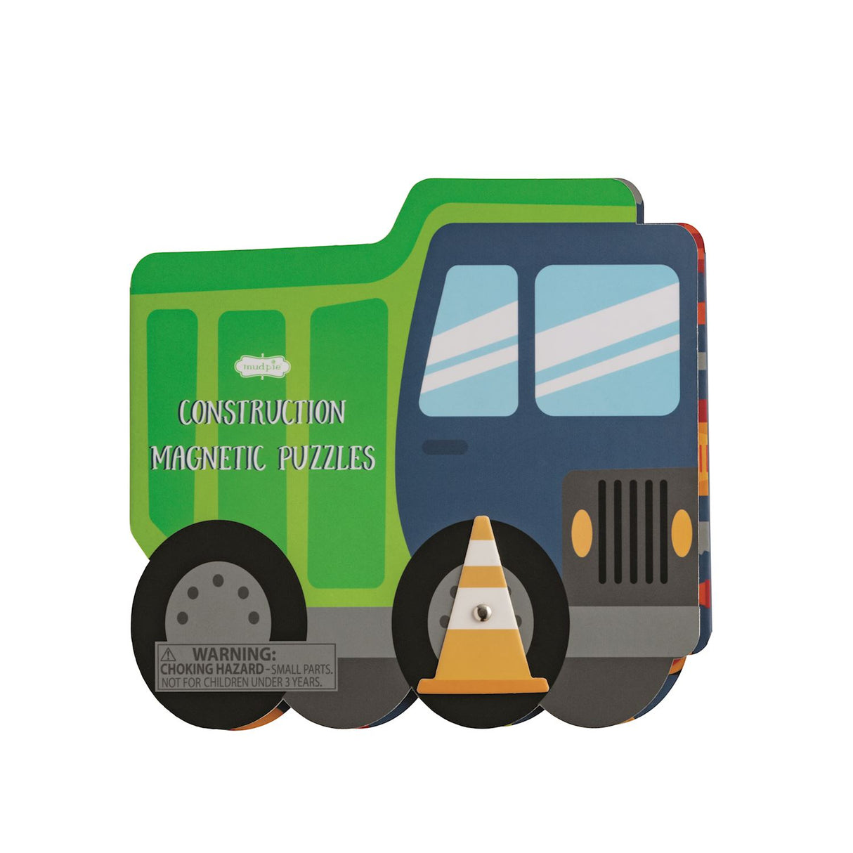 Rocket & Truck Magnetic Puzzle Books