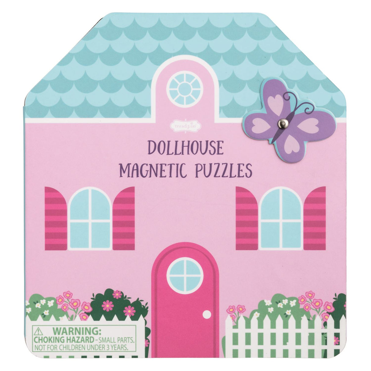 Dollhouse & Magical Kingdom Magnetic Puzzle Books