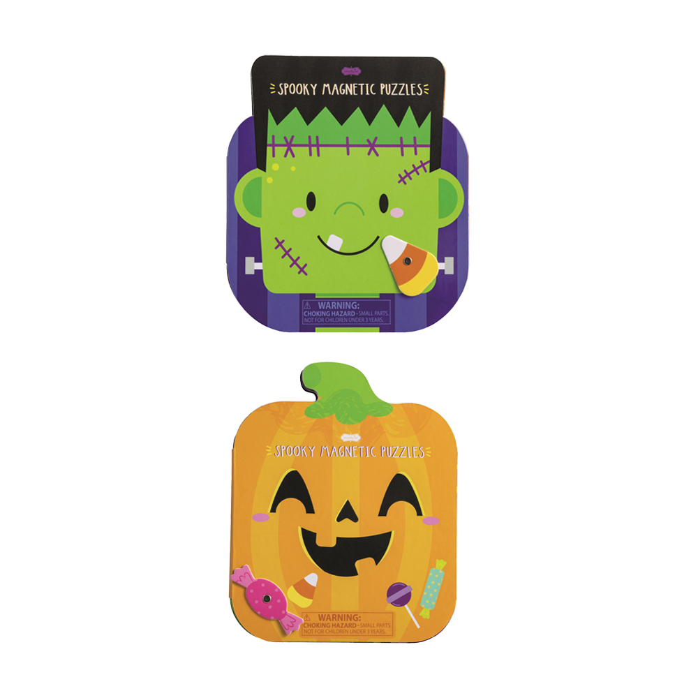 Monster & Pumpkin Magnetic Puzzle Book