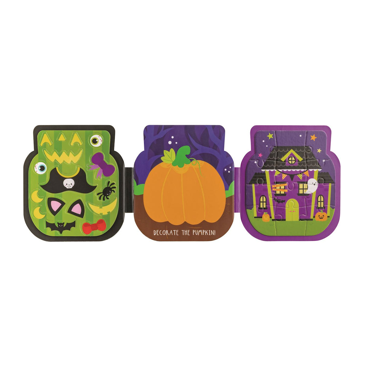 Monster & Pumpkin Magnetic Puzzle Book