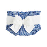 Gingham Bow Diaper Covers