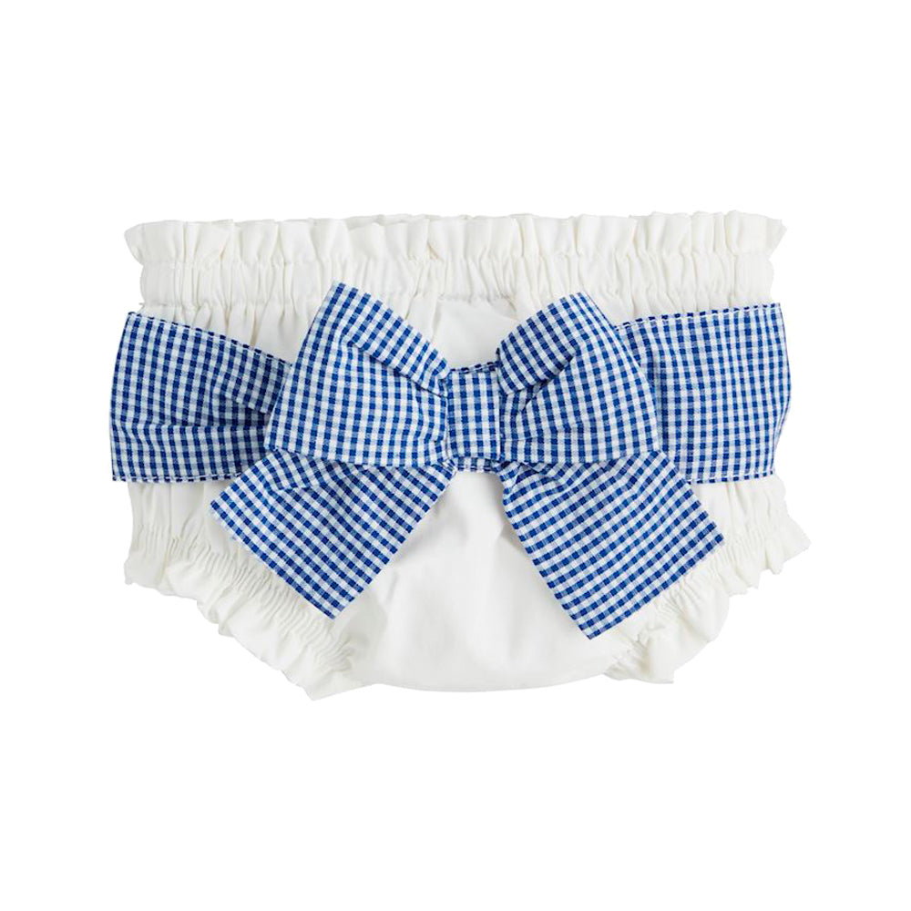 Gingham Bow Diaper Covers