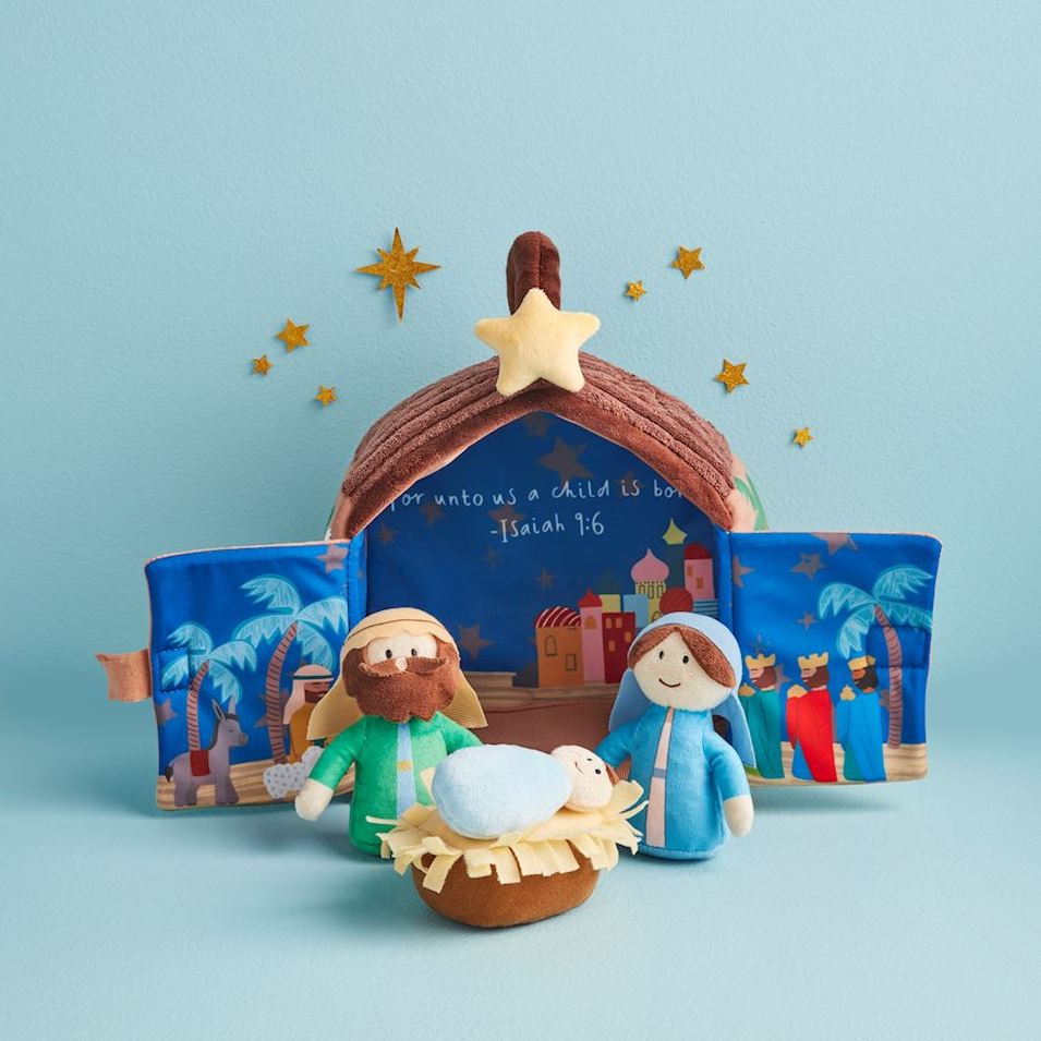 Musical Nativity Plush Set