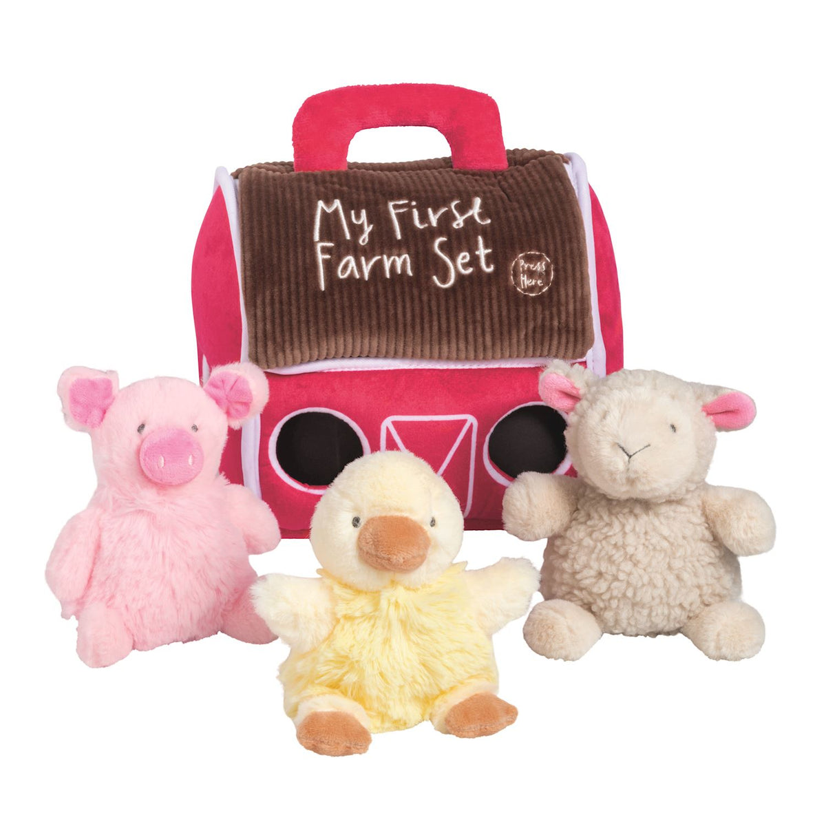 My First Farm Plush Set – Classic Whimsy