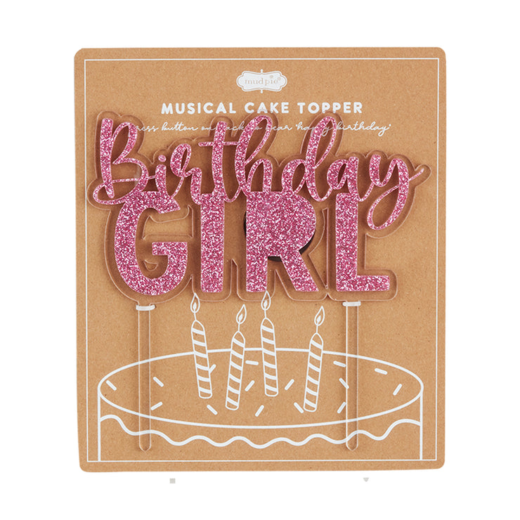 Birthday Musical Cake Topper