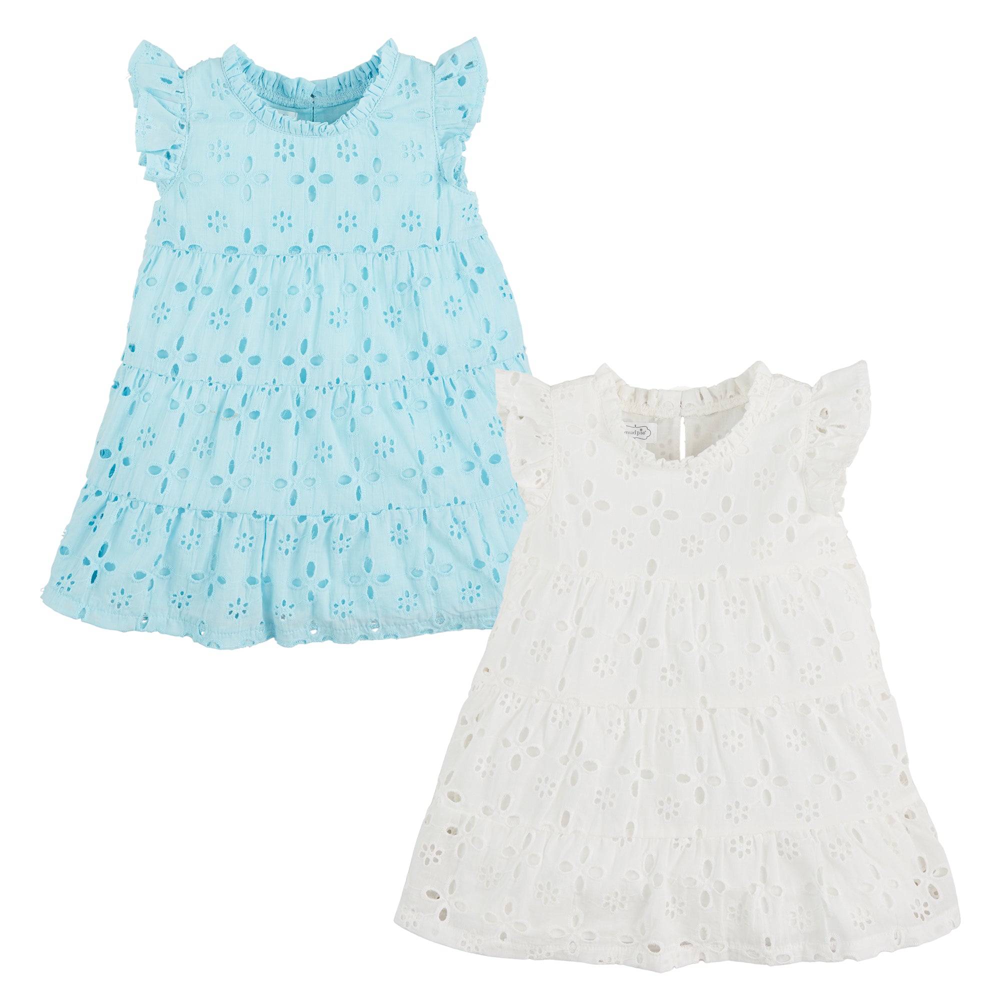 Light blue eyelet dress best sale