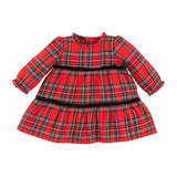 Red Tartan Plaid Dress