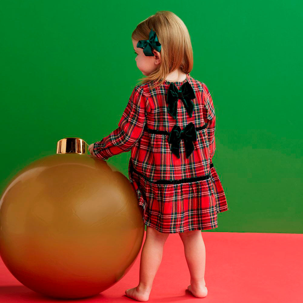 Red Tartan Plaid Dress