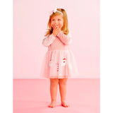 Christmas Pink Velvet Tutu Dress