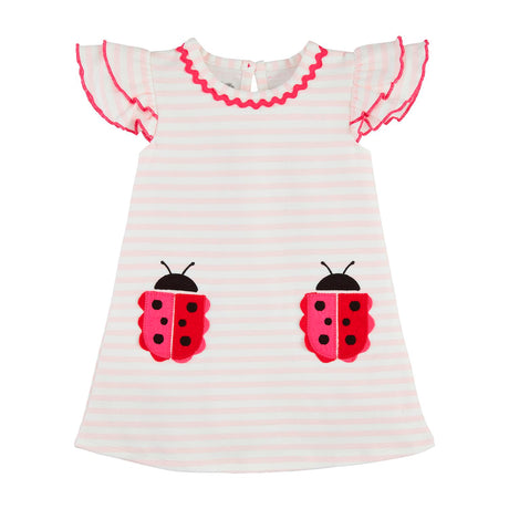 Ladybug Stripe Knit Dress