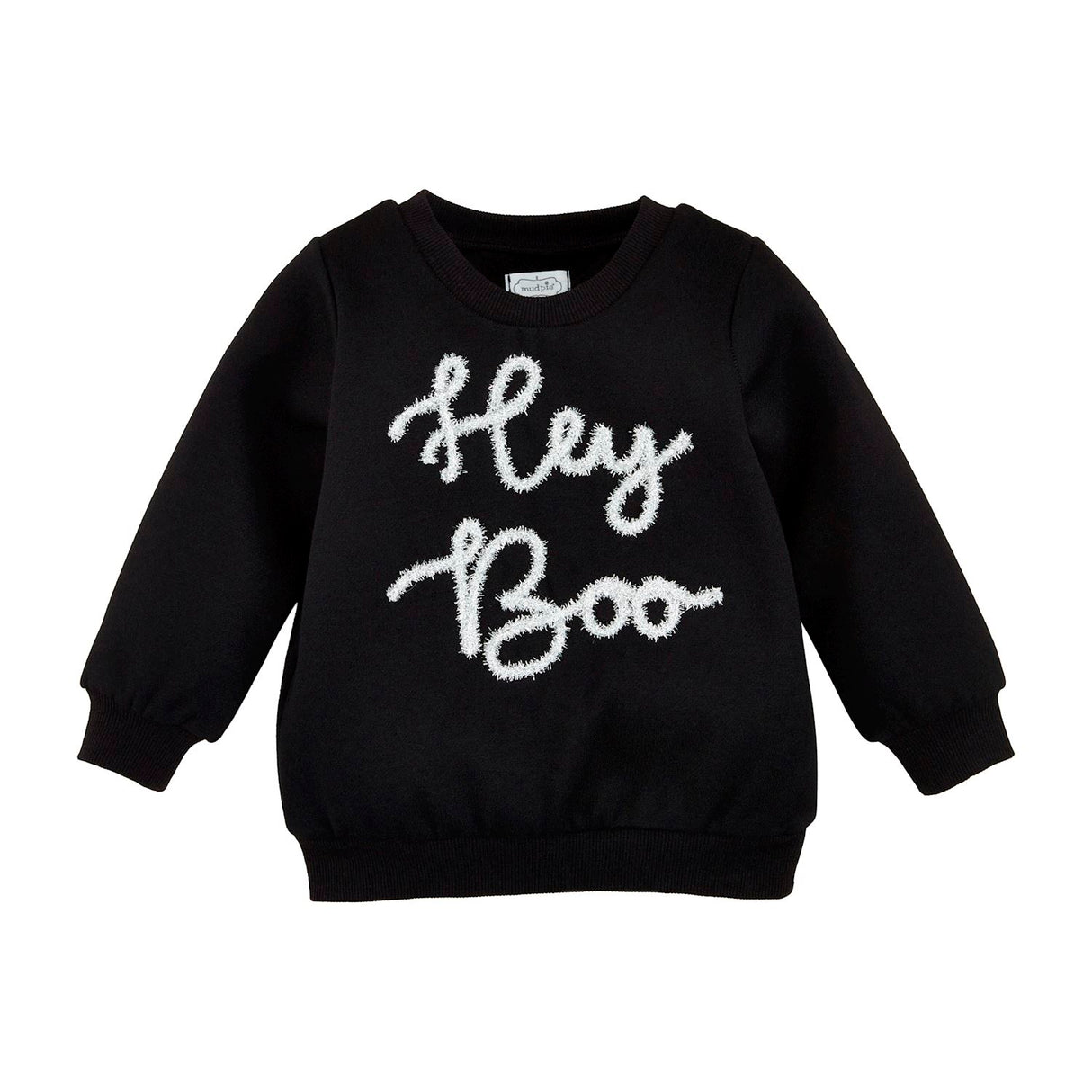 Hey Boo Black Sweatshirt