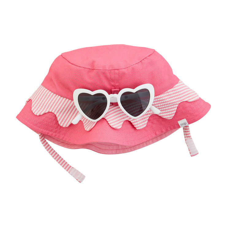 Scallop Hat & Sunglasses Sets
