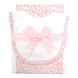 Ballet Pink Drooler Bib & Burp Set