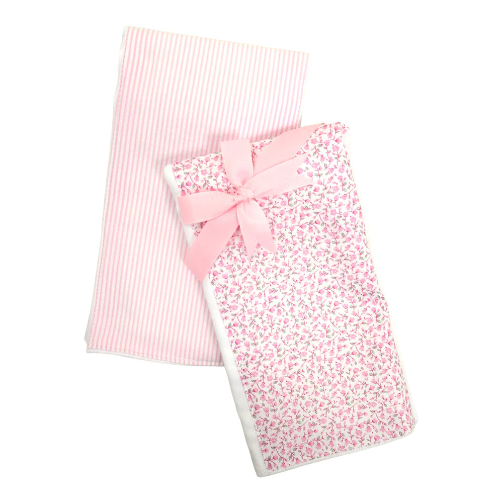 Ballet Shoes Set of Two Fabric Burp Cloth