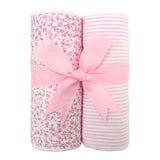 Ballet Shoes Set of Two Fabric Burp Cloth