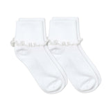 Ripple Edge Smooth Toe Turn Cuff Socks (2 pack)