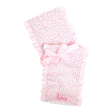 Ballet Pink Fancy Fabric Burp Cloth