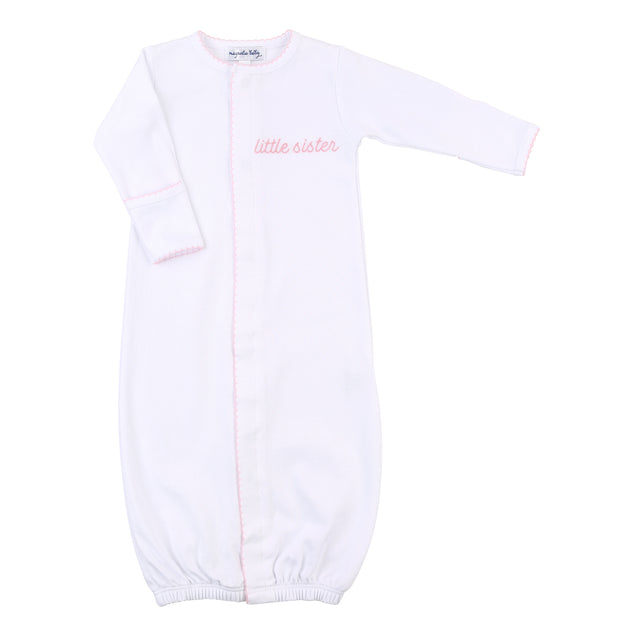 Magnolia Baby Little Girls Pink Grace's Classics Smocked Long Pajamas main image 0