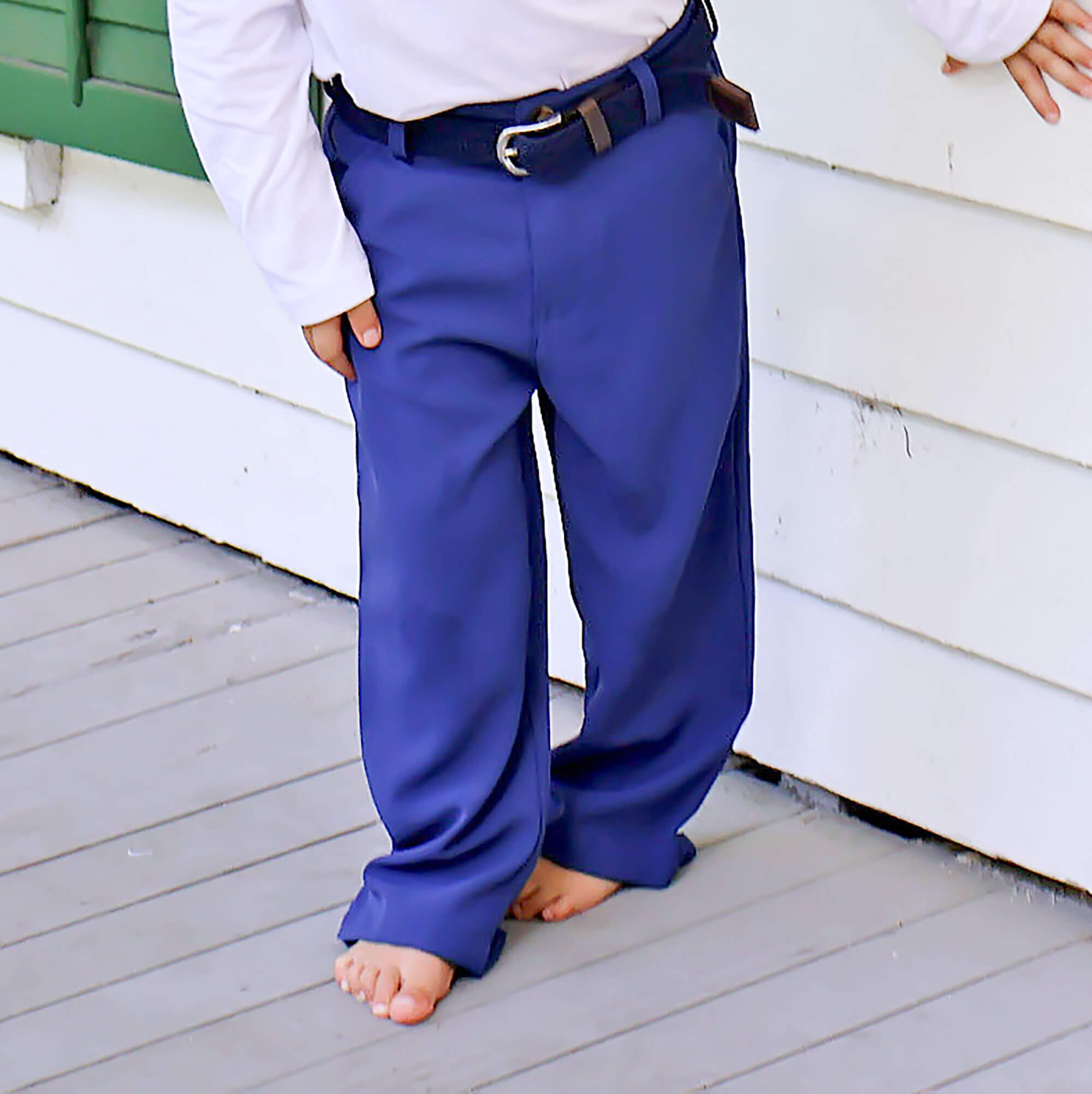 Navy And Stone Standard Pants – Classic Whimsy