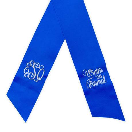 Special Occasion Monogram Ribbon