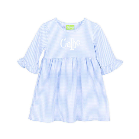Blue Stripe Sophia Dress
