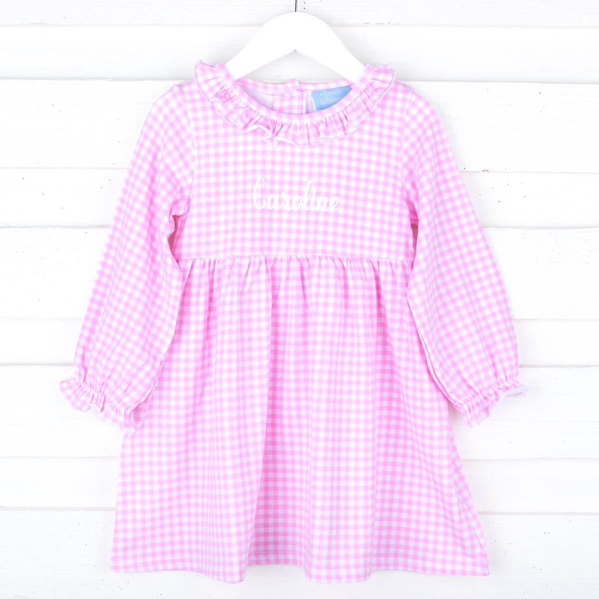 Pink Gingham Eden Dress