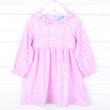 Pink Gingham Eden Dress