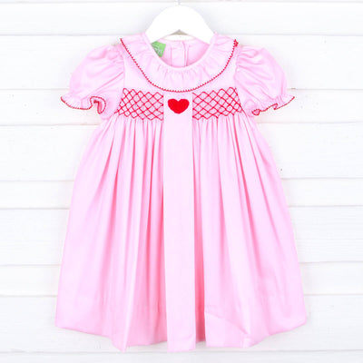 Joyful Heart Pink Smocked Dress