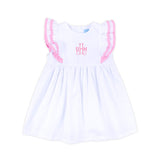 White & Pink Alice Dress