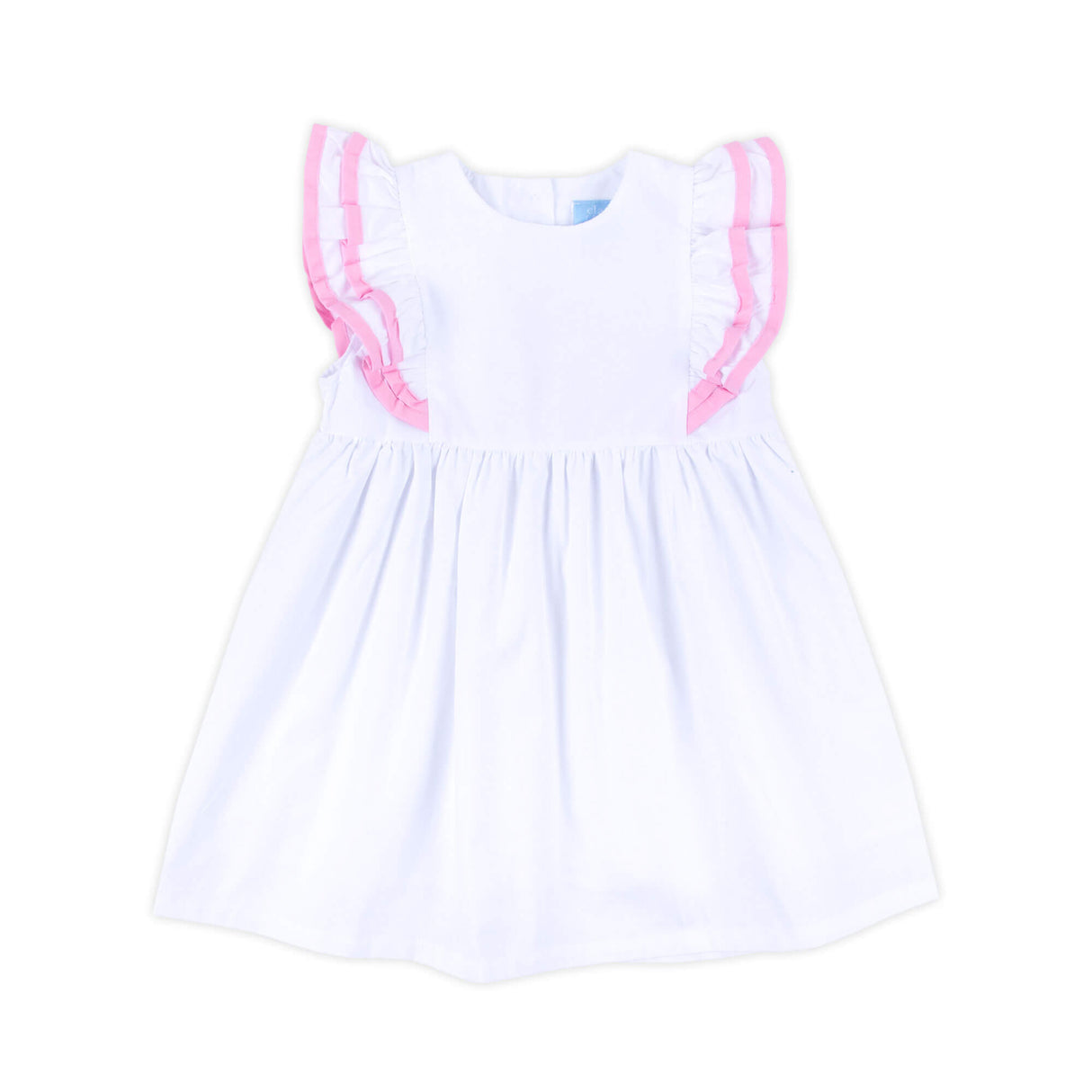 White & Pink Alice Dress