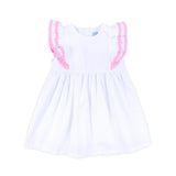 White & Pink Alice Dress